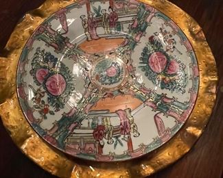 Rose Medallion Dinner Plates