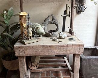 Handmade Potting Table
