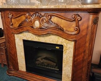 electric fireplace