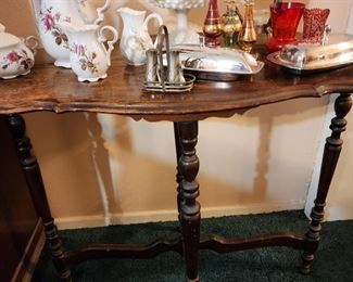 lots of china and crystal