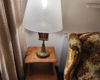 side tables and lamps