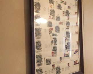 1984 Olympics 1st day issue stamp collection