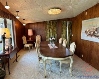 Century Furniture French Provincial Dining Room Set