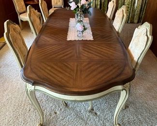 Century Furniture French Provincial Dining Room Set