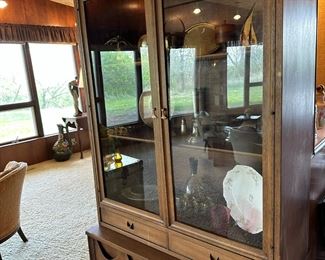 BROYHILL BRASILIA Mid Century Buffet China Cabinet