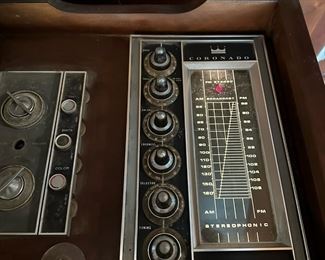 Vintage CORONADO Stereo Console with TV