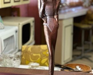 Vintage AUSTIN PRODUCTIONS 1987 "Vogue" Statue by DAVID FISHER