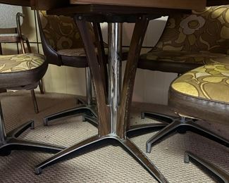 Vintage B. BRODY SEATING CO. Table and Chair Set