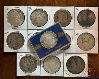 Silver Morgan Dollars