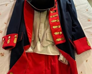 Handmade American Revolution Re-Enactment Costume