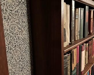 Vintage Walnut Bookcases