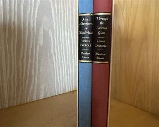1965 Centennial Edition Alice in Wonderland and Through the Looking Glass Book Set