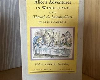 1965 Centennial Edition Alice in Wonderland and Through the Looking Glass Book Set
