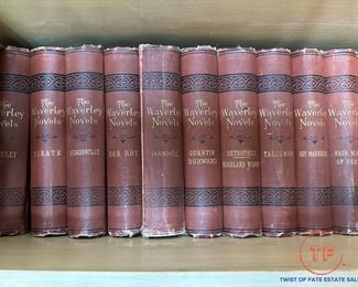 1879 WAVERELY NOVELS - 25 Volume Set