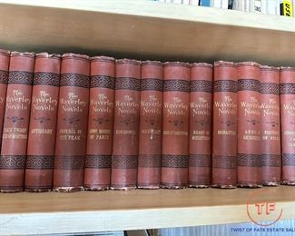 1879 WAVERELY NOVELS - 25 Volume Set