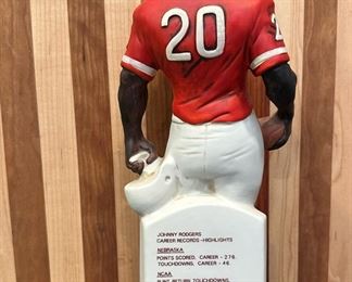 1972 JOHNNY RODGERS Heisman Nebraska Football Decanter