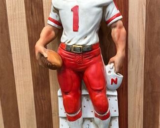 JERRY TAGGE 1970-1971 National Champs McCormick Whiskey Decanter