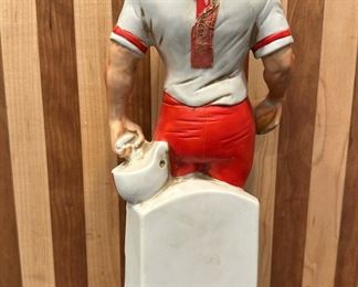 JERRY TAGGE 1970-1971 National Champs McCormick Whiskey Decanter