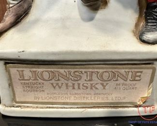 1974 LIONSTONE Whiskey Football Decanter