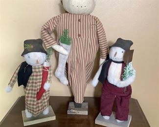 JOPI201 Handmade Snowman Couple