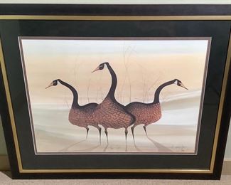 JOPI604 P. Buckley Moss The Trio Large Print Framed