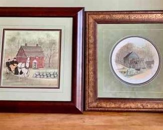 JOPI606 P. Buckley Moss McCormick Hill  Lovers Ride