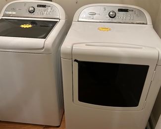 Whirlpool Cabrio washer and dryer 