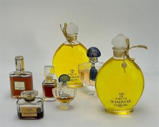 Vintage Perfumes: Shalimar, Joy, Jean Patou.