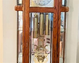 Oak Grandfather Clock