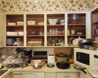 More kitchen and a giant microwave!!