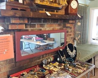 Some costume jewelry