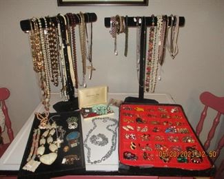 Vintage costume jewelry
