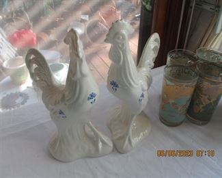 More mid century - roosters