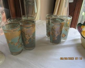 Mid Century tumblers/glasses