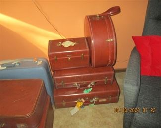 Vintage Samsonite luggage