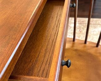 LEXINGTON BOB TIMBERLAKE Dining Room Tables and 6 chairs, REAL Solid Cherry wood with leafs and custom table covers.   All custom made in the USA.