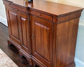 LEXINGTON BOB TIMBERLAKE Dining Chest.....REAL Solid Cherry wood with wine rack insert....  All custom made in the USA.