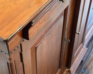 LEXINGTON BOB TIMBERLAKE Dining Chest.....REAL Solid Cherry wood with wine rack insert....  All custom made in the USA.