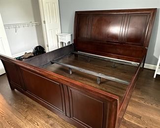 Samson International Sleigh King Bed