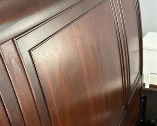 Samson International Sleigh King Bed