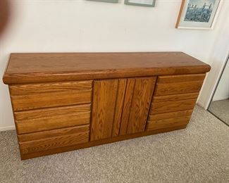 Arbek solid wood long boy dresser 31" X 67" x 17"