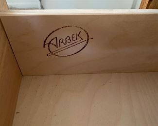 Arbek solid wood long boy dresser 31" X 67" x 17"