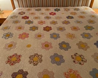 Antique Grandmother's quilt from 1880's