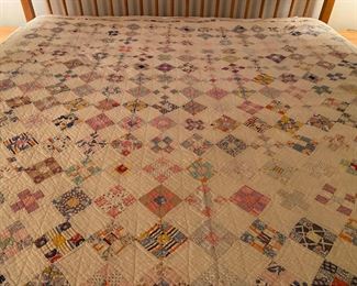 Antique handmade quilt 1880's
