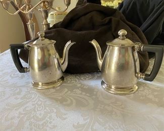 Victor S.C.O. Silver Soldered teapots
