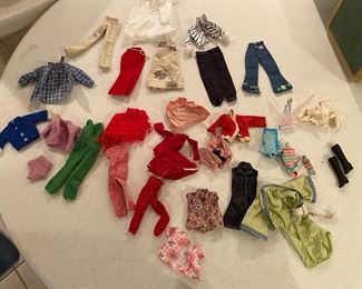 Vintage Barbie clothes from the 60's
