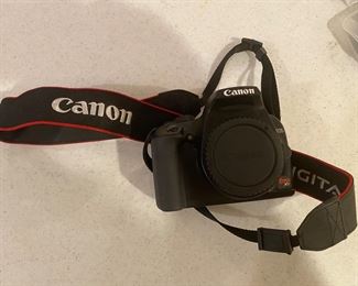 Canon Rebel; body, strap (no battery charger)