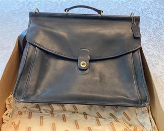 Ladies' Coach leather briefcasee