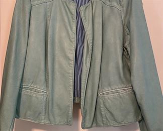 Leather jacket, lighter weight, excellent conditon