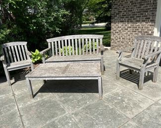TEAK Wooden patio furniture